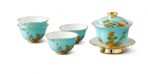 国瓷永丰源夫人瓷 7头茶具杯子中国风陶瓷杯简约套装茶具